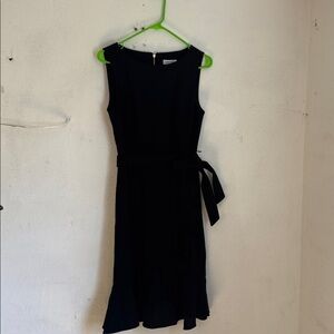 Calvin Klein black  sleeveless Dress size 8 pre-owned